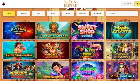 Slots Empire Casino Review .